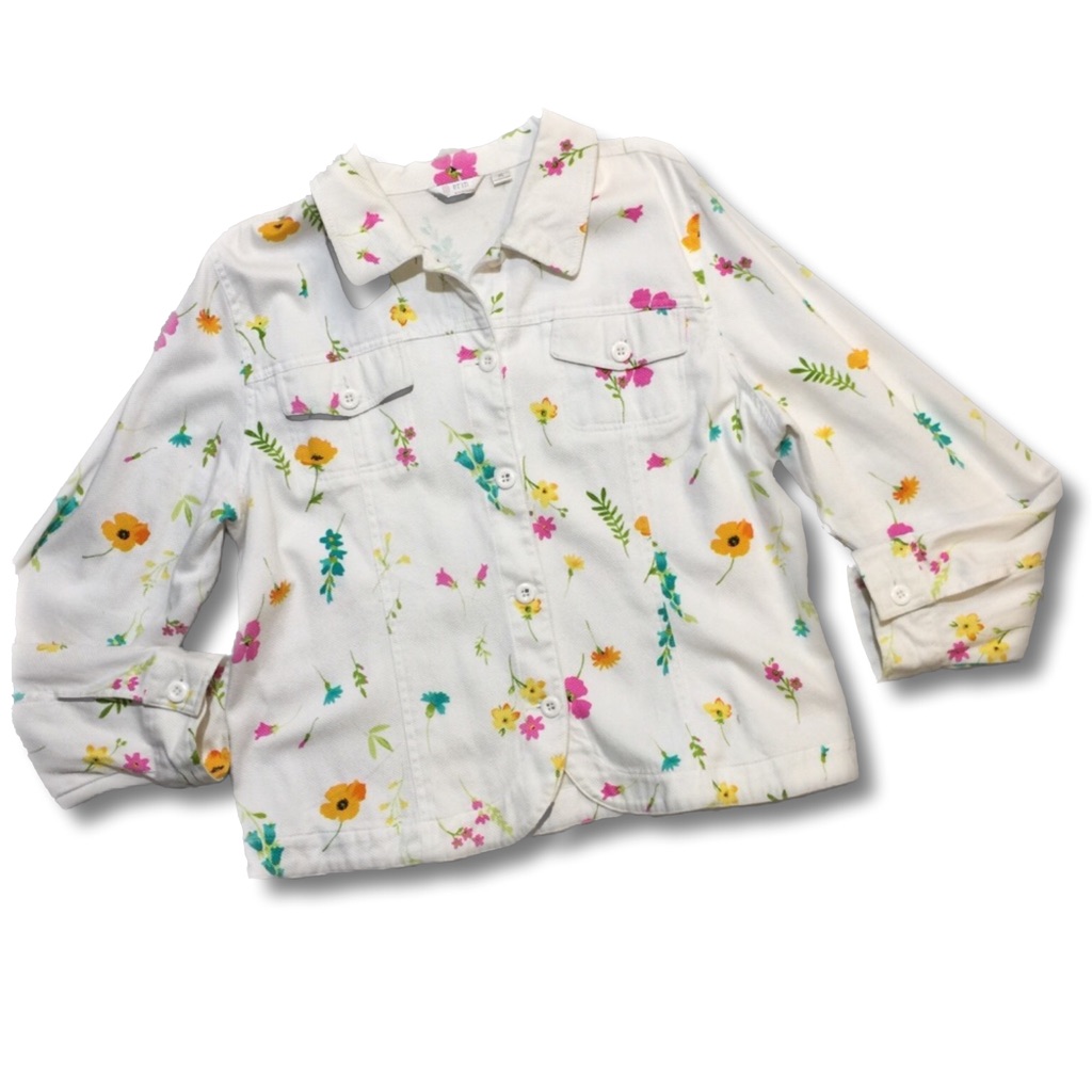 Erin By Erin London Floral Jacket